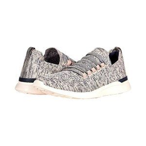 APL Knit Techloom Breeze Trainers Sneakers Rose Navy Lightweight Stretch 7.5 NEW